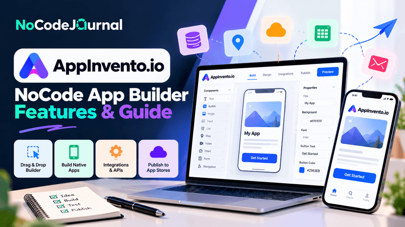 AppInvento.io: NoCode App Builder Features & Guide